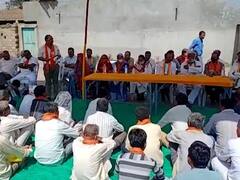 Kutch ના ભચાઉના સામખિયાળીમાં BJPના ચૂંટણી પ્રચારમાં કોરોનાના નિયમોના ધજાગરા ઉડ્યા