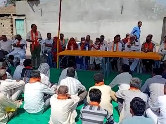 Kutch ના ભચાઉના સામખિયાળીમાં BJPના ચૂંટણી પ્રચારમાં કોરોનાના નિયમોના ધજાગરા ઉડ્યા