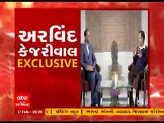 દિલ્હીના મુખ્યમંત્રી અરવિંદ કેજરીવાલ સાથે EXCLUSIVE ઇન્ટરવ્યૂ | abp asmita 