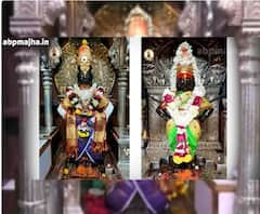 Pandharpur | विठ्ठल रुक्मिणीचा शाही विवाह सोहळा, मंदिराला पाच टन फुलांची सजावट