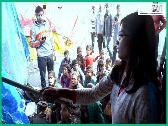 किसान आंदोलन में शामिल बच्चों के लिए खुली पाठशाला, राकेश टिकैत ने किया समर्थन