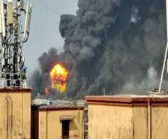 Mankhurd Fire | मुंबईतील मानखुर्द येथील भंगार स्क्रॅप गोडाऊनला भीषण आग, सध्याची स्थिती काय?