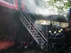 મુંબઇના LPG ગોડાઉનમાં ધમાકા સાથે લાગી ભીષણ આગ, જુઓ વીડિયો