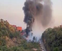 Aarey Fire | मुंबईच्या आरे कॉलनीतील जंगलात लागलेली आग नियंत्रणात