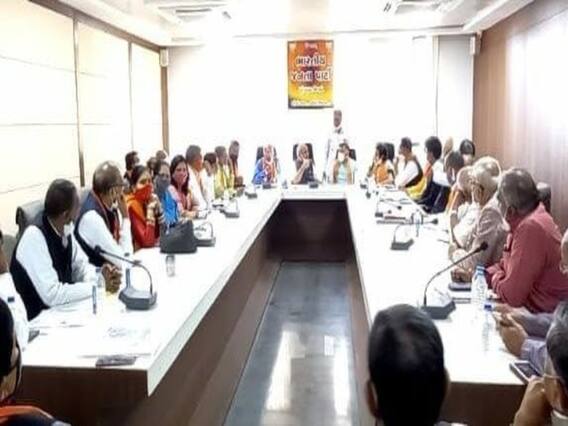 સ્થાનિક સ્વરાજની ચૂંટણીમાં ઉમેદવારોની પસંદગી માટે આજે ભાજપની પાર્લામેન્ટરી, જુઓ વીડિયો