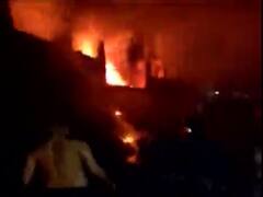 Surat:ખટોદરા -બમરોલી રોડ પર આવેલ મીલમાં મોડી રાત્રે લાગી આગ, પાંચ બાઈક બળીને ખાખ