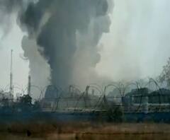 Pune MIDC Fire | पुण्यातील सणसवडी MIDC मधील BAPL कंपनीला भीषण आग