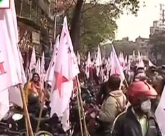 Bike Rally: নবান্ন অভিযানের সমর্থনে শ্যামবাজার পাঁচ মাথার মোড় থেকে শুরু বামেদের বাইক মিছিল