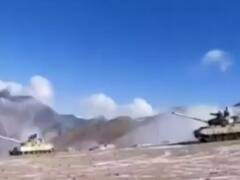 Ladakh में LAC पर disengagement शुरू, चीनी tank के पीछे जाने का वीडियो आया सामने
