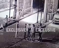 Pratapgarh के विधायक की Toll Plaza पर दबंगई, टोल कर्मियों को दौड़ाकर पिटवाया। 