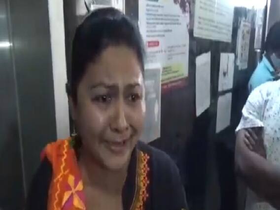 Vadodara જિલ્લા પંચાયતની ટિકિટ ન મળતા કોગ્રેસના મહિલા કાર્યકર ધ્રુસકે ધ્રુસકે રડ્યા