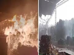 Morbi ના માટેલ નજીક એક્સેલ પેપરમિલમાં લાગી આગ, 16 કલાક બાદ પર આગ પર નથી મેળવાયો કાબૂ