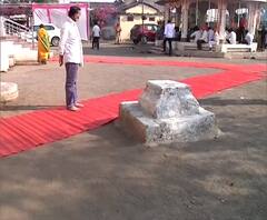 Sanjay Rathod Pohradevi | संजय राठोड यांच्या स्वागतासाठी घातलं रेड कार्पेट! पोहरादेवी, वाशिम