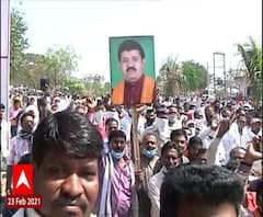 Washim | संजय राठोड यांच्या शक्तीप्रदर्शनात प्रचंड गर्दी, कोरोनाचा प्रादुर्भाव वाढल्यास जबाबदार कोण?