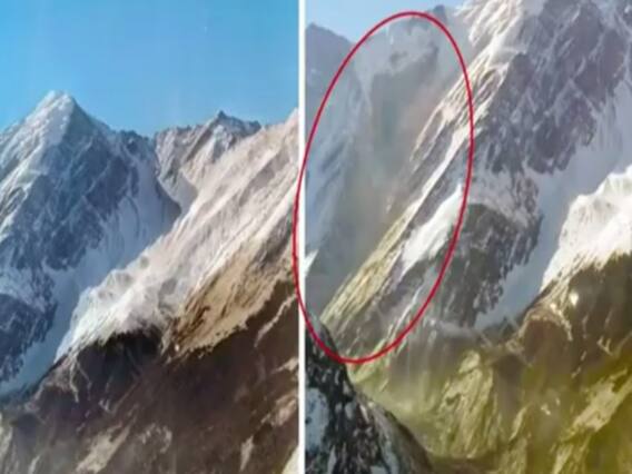 इसी जगह से टूटा ग्लेशियर, जिससे Uttarakhand में मची तबाही