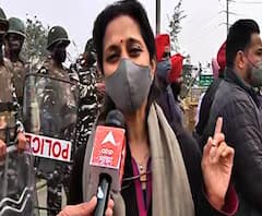 Delhi Farmer Protest |आंदोलक शेतकऱ्यांच्या भेटीसाठी राष्ट्रवादी खासदार सुप्रिया सुळे गाझीपूर सीमेवर