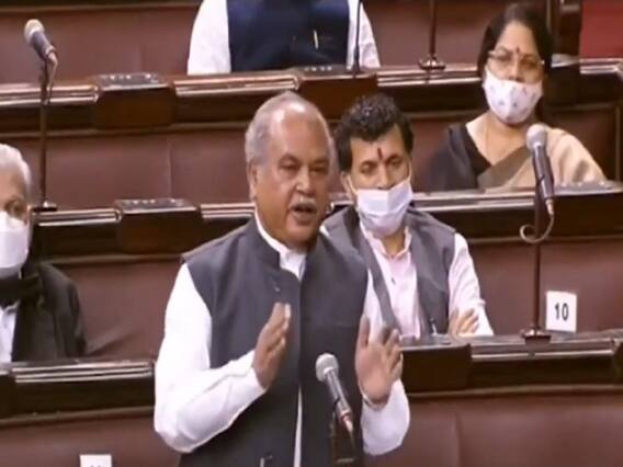 नरेंद्र सिंह तोमर ने राज्यसभा में बताया कि कैसे APMC Act से किसानों का फायदा होगा 
