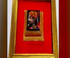 Shiv Jayanti 2021 | रत्नागिरीच्या देवरुखमध्ये साकारली महाराजांची जगातील सर्वात लहान रांगोळी