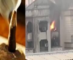 देवघरात लावलेल्या धुपामुळे घर पेटलं! वसईच्या एव्हरशाईन परिसरात धुपामुळे अग्नितांडव, घर आगीत जळून खाक