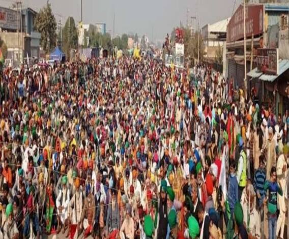 आज मेरठ से गाजीपुर बॉर्डर पहुंचेंगे किसान, इन जगहों पर इंटरनेट सेवाएं बंद। @ABPGanga 