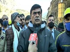 तपोवन प्रोजेक्ट का दौरा करने पहुंचे केंद्रीय उर्जा मंत्री बोले-'करीब 15 सौ करोड़ का नुकसान'