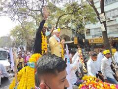 Surat માં AAPનો પ્રચંડ પ્રચાર, સરથાણા સર્કલથી હીરાબાગ સુધી સિસોદિયાનો રોડ શો