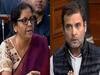 Nirmala Sitharaman का Rahul Gandhi को जवाब : 'हम दो हमारे दो' पर चल रही है कांग्रेस 