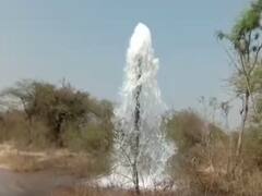 Panchmahal માં પાઇપ લાઇનના વાલ્વમાં ભંગાણ, હજારો લીટર પાણીનો થયો બગાડ