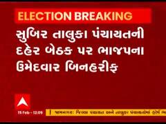 Dang: સુબિર તાલુકા પંચાયતની દહેર બેઠક પર ભાજપના ઉમેદવાર બિનહરીફ