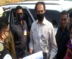 मुख्यमंत्री उद्धव ठाकरेंकडून लोणार सरोवराची पाहणी, विकासासाठी आवश्यक परवानगी देण्याचं आश्वासन