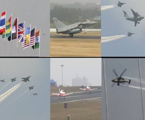 AERO INDIA 2021 | बंगळुरुमध्ये 'एअरो 2021' ला सुरुवात, तेजस विमानासाठी 48 हजार कोटींचा करार