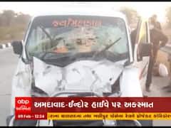ઉજ્જૈનથી રાજકોટ જઈ રહેલા પરિવારને અમદાવાદ-ઈન્દોર હાઈવે પર નડ્યો અકસ્માત