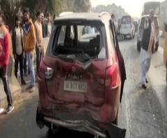 काँग्रेस नेत्या प्रियांका गांधींच्या ताफ्यात अपघात, रामपूरला जाताना दुर्घटना, जीवितहानी नाही