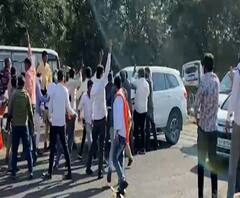 Ajit Pawar | नागपूरजवळ भाजप युवा मोर्चाच्या कार्यकर्त्यांनी उपमुख्यमंत्री अजित पवार यांची गाडी अडवली