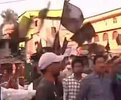 West bengal Elections 2021: মহেশতলায় শোভন-বৈশাখীকে কালো পতাকা, দেখানো হল জুতোও