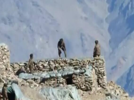 LAC disengagement: LAC से आई चीनी सैनिकों के तंबू उखड़ने की तस्वीर, सामान समेटते दिखे