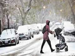 फरवरी में भी मौसम का सितम जारी, पहाड़ों पर हो रही घनघोर बर्फबारी