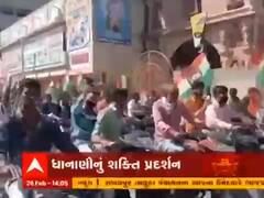 અમરેલીમાં પરેશ ધાનાણીનુ શક્તિ પ્રદર્શન, બાઈક રેલી યોજીને કર્યો ચૂંટણી પ્રચાર