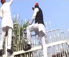 Lucknow: बजट सत्र शुरू होने से पहले ही सपा नेताओं का बवाल, गन्ना लेकर विधानसभा में जाने की मांग। 