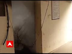 રાજકોટના આ વિસ્તારમાં એપાર્ટમેન્ટમાં લાગી આગ, કોઇ જાનહાનિ નહીં, જુઓ વીડિયો 