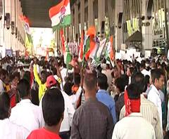 Nana Patole | काँग्रेस प्रदेशाध्यक्ष नाना पटोले यांचं नागपुरात जंगी स्वागत