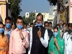 Gujarat Municipal Election 2021: ગૃહ રાજ્યમંત્રી પ્રદીપસિંહ જાડેજાએ વસ્ત્રાલમાં કર્યું મતદાન