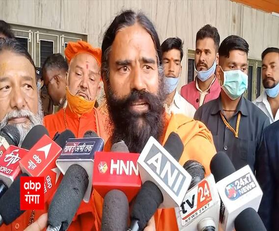 स्टेडियम का नाम बदलने पर Baba Ramdev का सवालः PM Modi के नाम से आपत्ति क्यों ? | ABP Ganga 