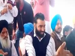 Bathinda के मेहराज गांव में लक्खा सिधाना ने की रैली, मंच से लोगों को उकसाया 