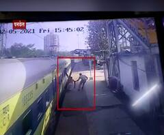 Panvel | कॉन्स्टेबलच्या प्रसंगावधानामुळे दिव्यांग व्यक्तीचे वाचले प्राण, घटना सीसीटिव्हीत कैद