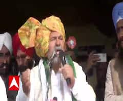 केंद्र सरकार पर बरसे Rakesh Tikait, कहा- बिल वापसी नहीं तो घर वापसी नहीं। ABP Ganga 