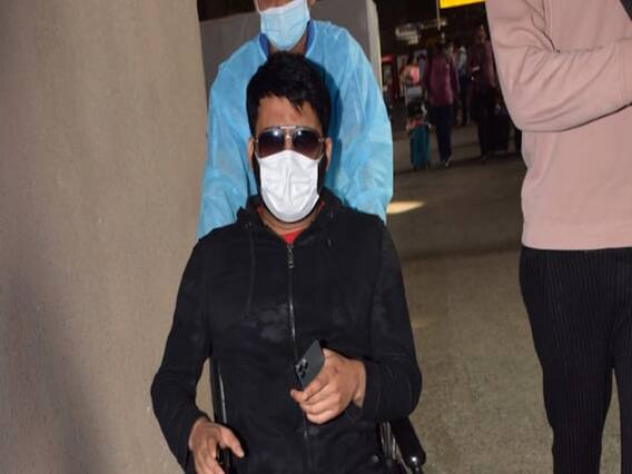 Wheel chair पर दिखे Kapil Sharma ने हाल चाल पूछने पर कैसे दी गाली !
