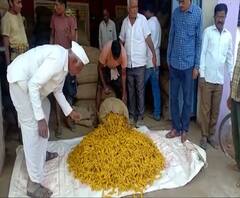 सांगली एपीएमसीत हळदीचे सौदे, राजापुरी हळदीला 21 हजारांचा दर