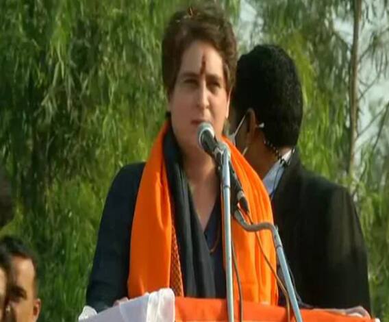 Priyanka Gandhi का आज मथुरा दौरा, किसान महापंचायत को करेंगी संबोधित।