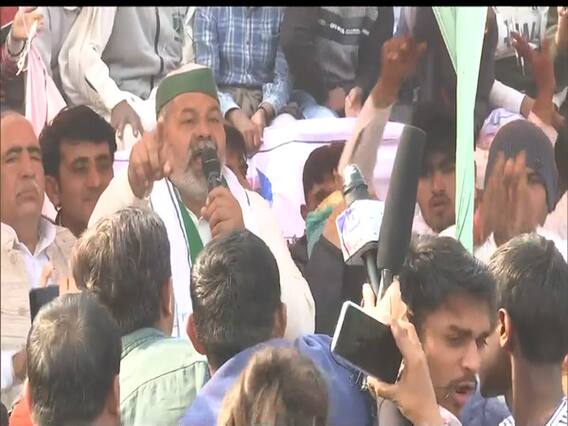 Jind Mahapanchayat में Rakesh Tikait का सरकार के खिलाफ हल्ला-बोल, देखिए क्या कहा? | Kisan Andolan